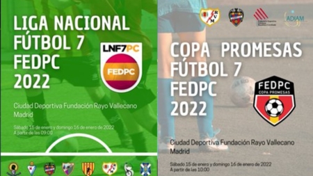 La Fundación Rayo Vallecano, anfitriona de la Liga  Nacional de Fútbol 7 FEDPC