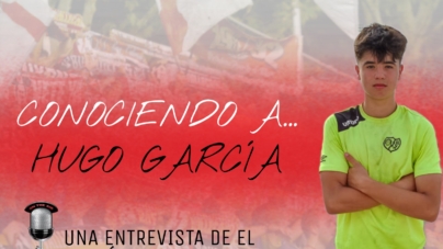 Conociendo a Hugo García (Cadete B)