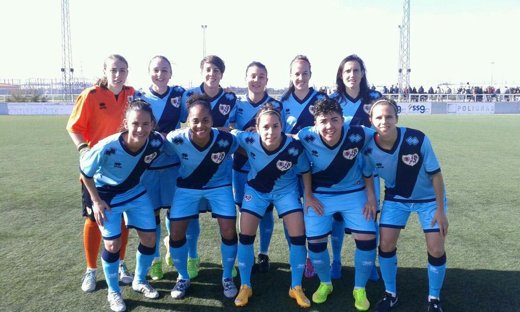 El Rayo Vallecano Femenino vuelve con tres puntos y cinco goles de Sevilla (1-5)