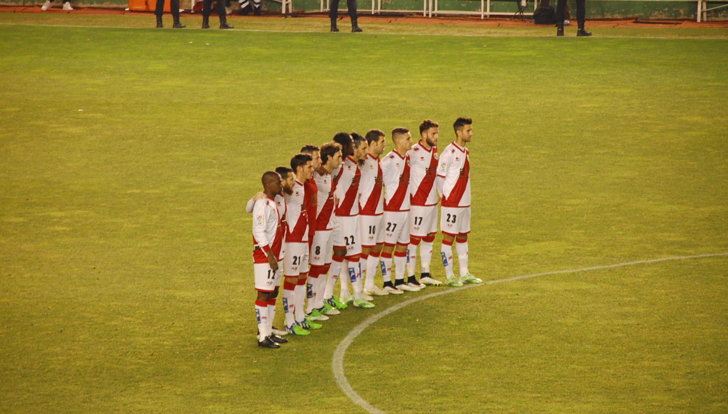 Imágenes del Rayo Vallecano-Córdoba CF.