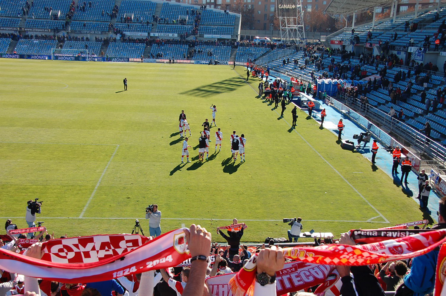 Imágenes del Getafe CF-Rayo Vallecano