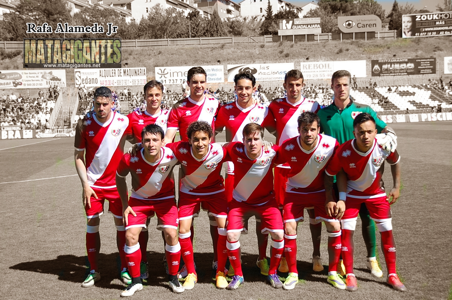 Galería de imágenes del CD Guadalajara-Rayo vallecano B