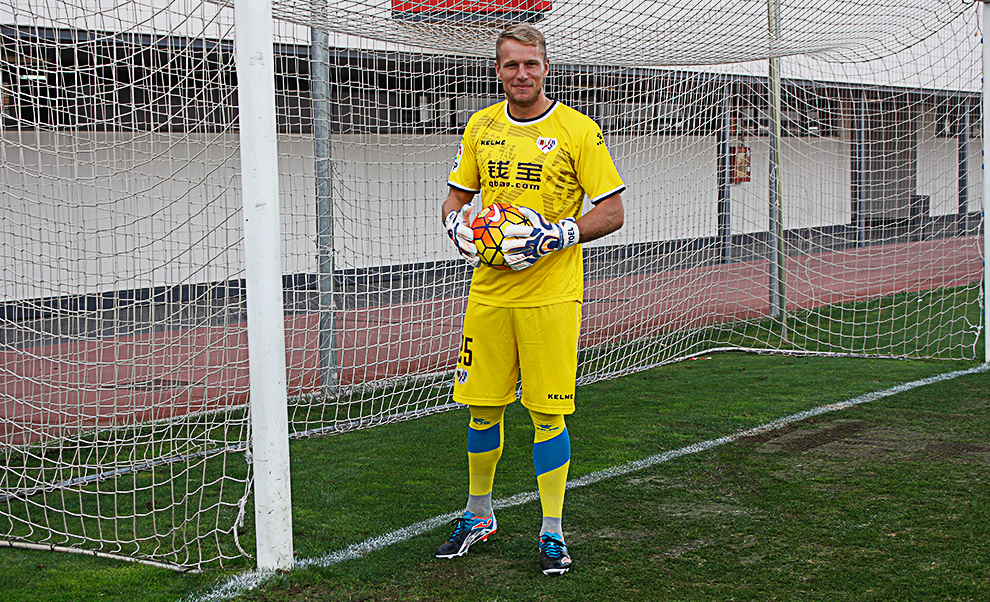 Yoel Rodríguez, nuevo guardameta del Rayo Vallecano