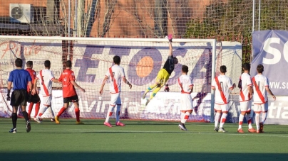 El Rayo B saca un punto de la nada