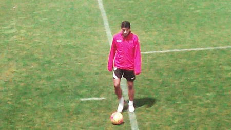 Aras Özbiliz ya entrena en Vallecas