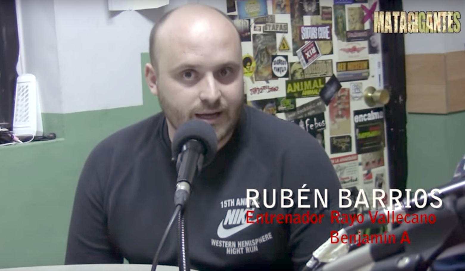 Gente del Rayo: Entrevista a Rubén Barrios, entrenador del Benjamín A