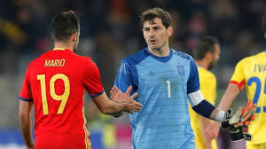 Casillas en su partido 166 con la selección española, nuevo récord europeo. Foto: www.noticiasrcn.com