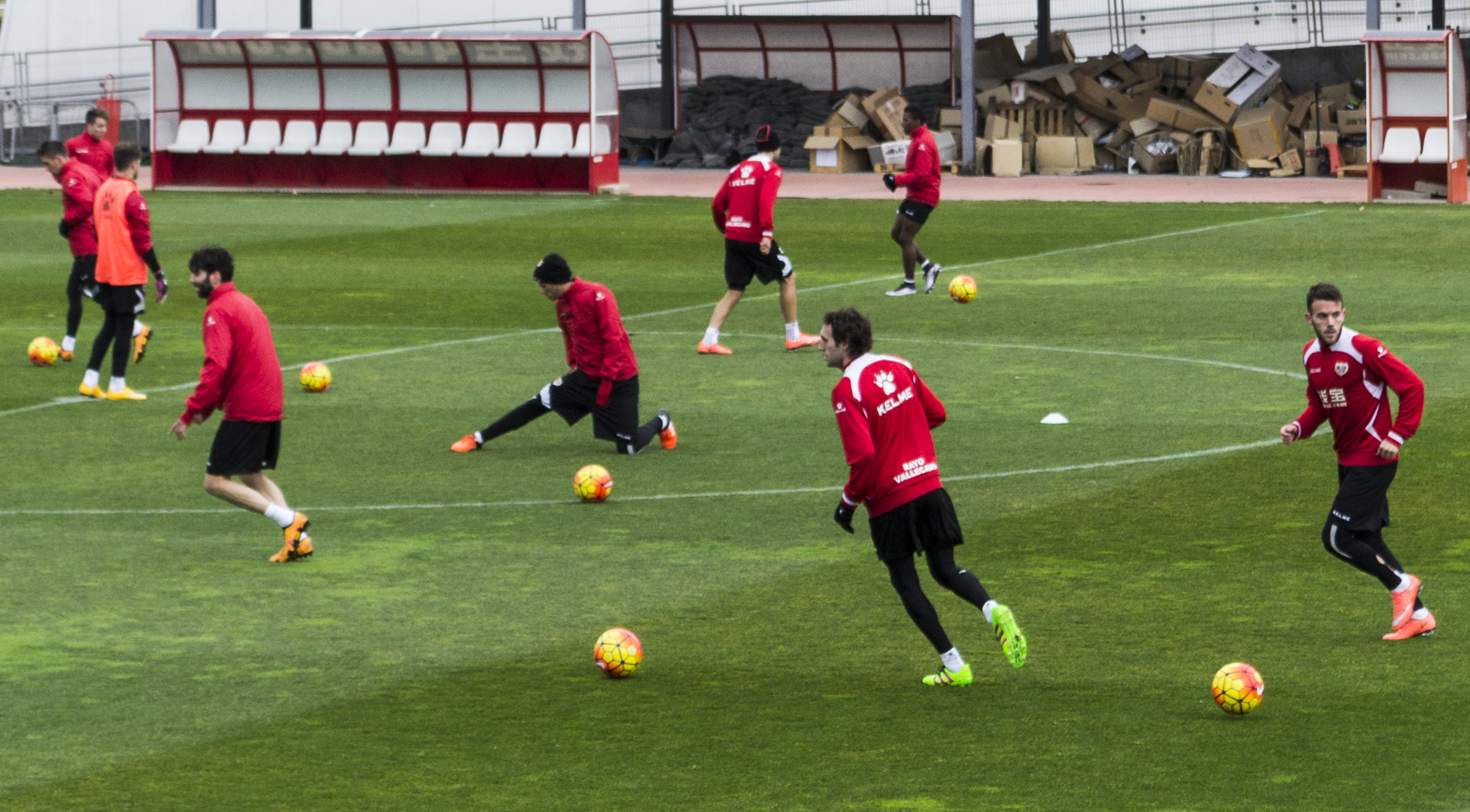 Jozabed sigue entrenando al margen del grupo