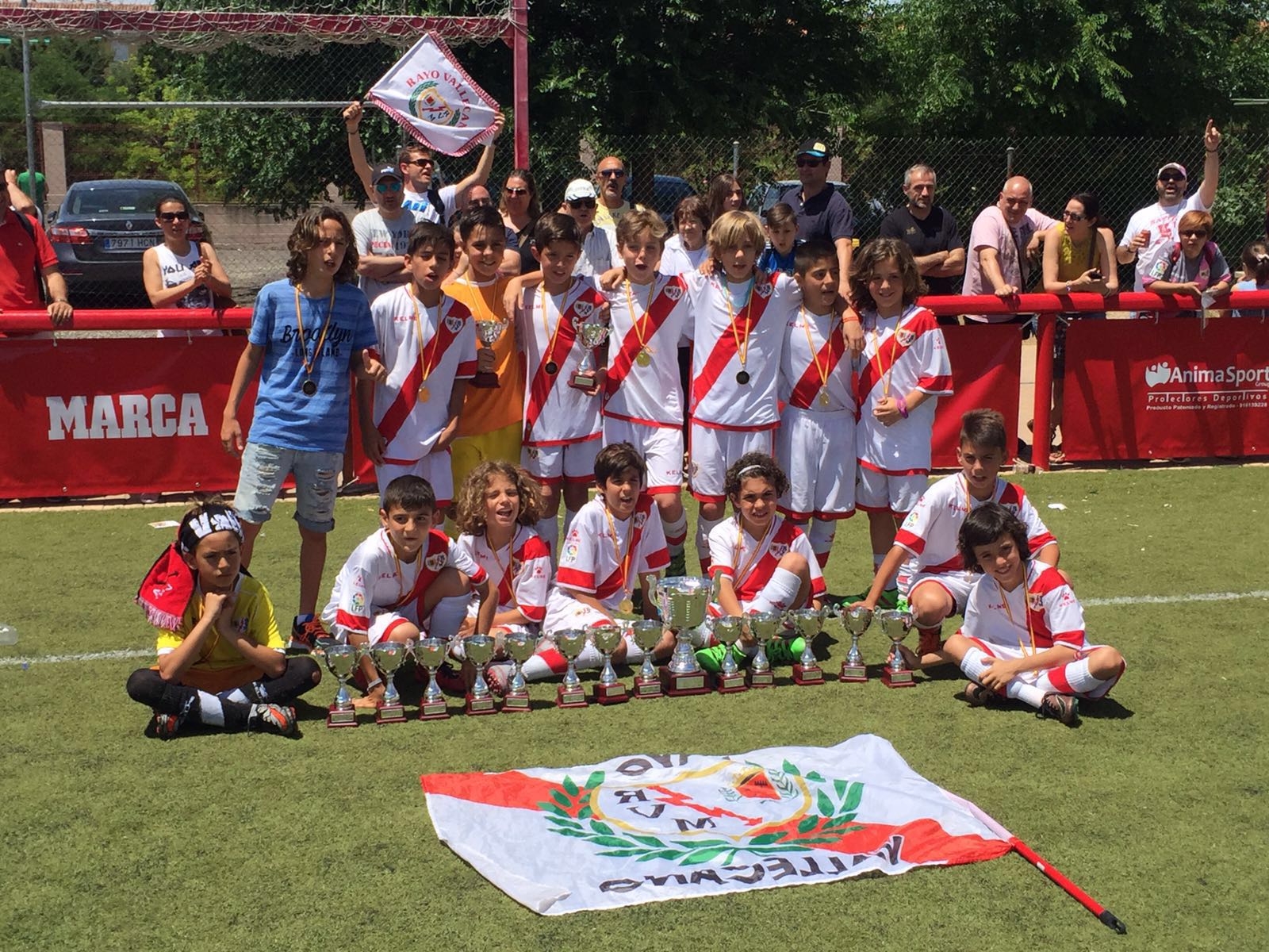 El Benjamín ‘A’ se proclama campeón de la Copa de Campeones