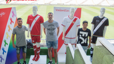 El Rayo se cita con su historia a través de sus camisetas