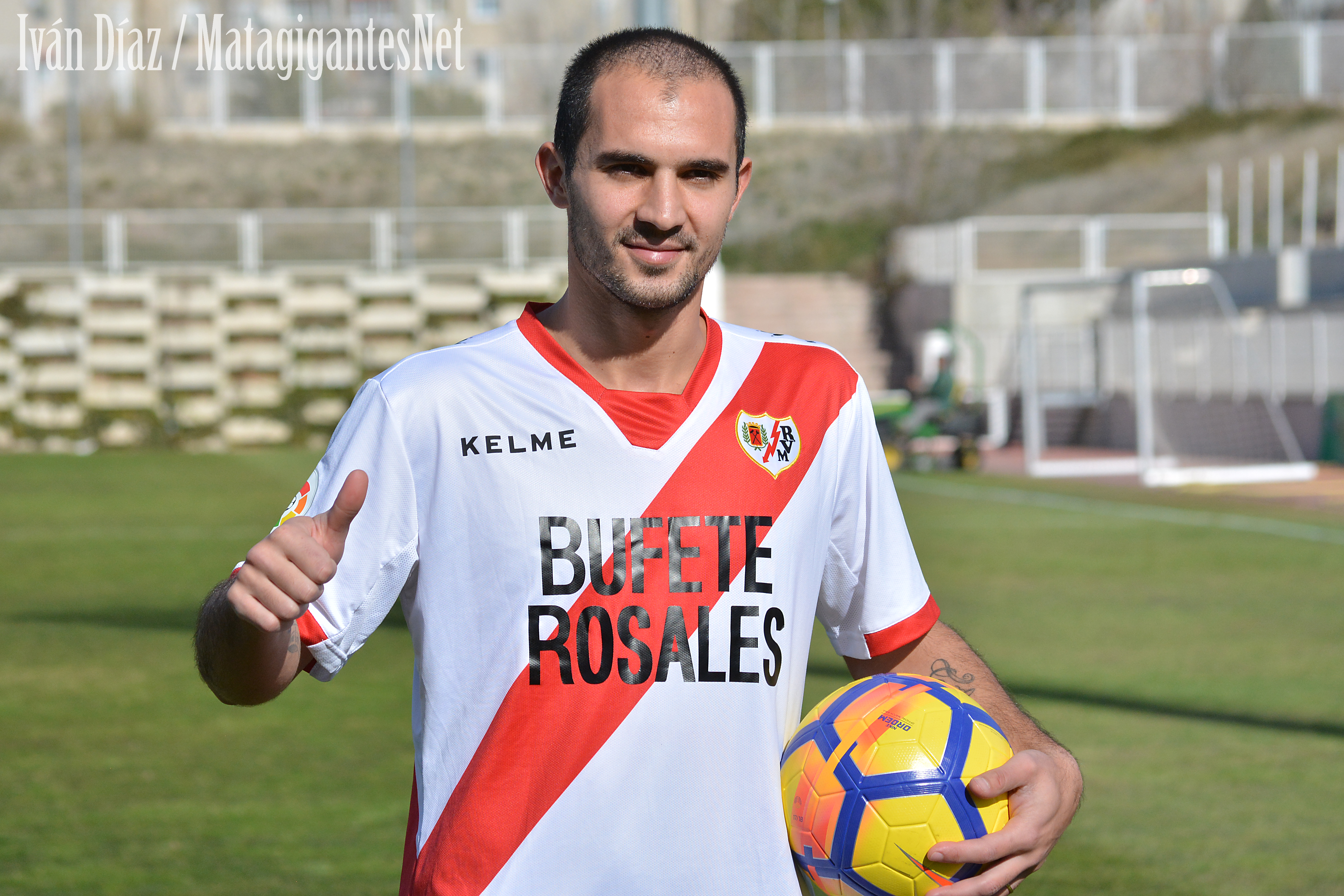 Armenteros: «El Rayo tiene algo que te atrapa»