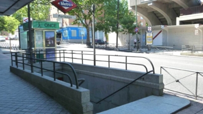 Obras en el Estadio de Vallecas