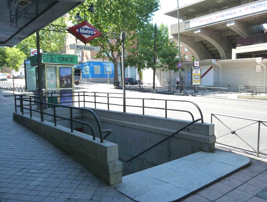 Obras en el Estadio de Vallecas