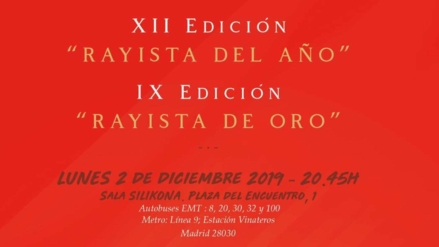 Premios Rayista del Año y Rayista de Oro