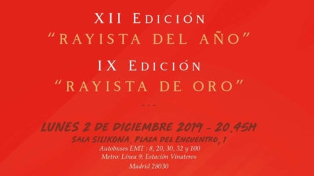 Premios Rayista del Año y Rayista de Oro