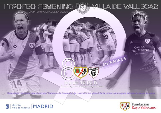 Presentado el I Trofeo de Fútbol Femenino Villa de Vallecas