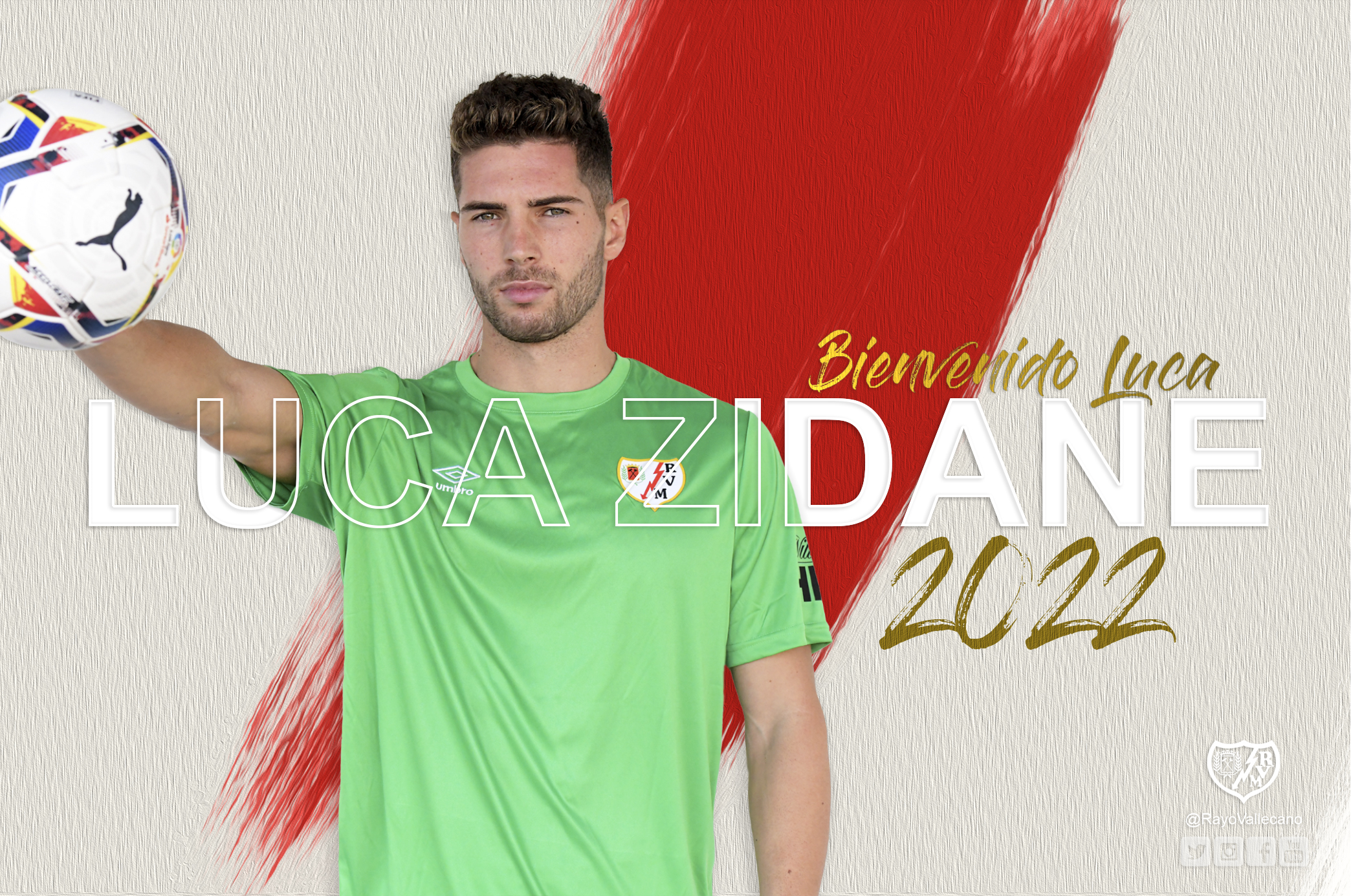 Luca Zidane llega a Vallecas