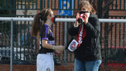 El CD Independiente de Vallecas rinde homenaje a Alicia Gómez