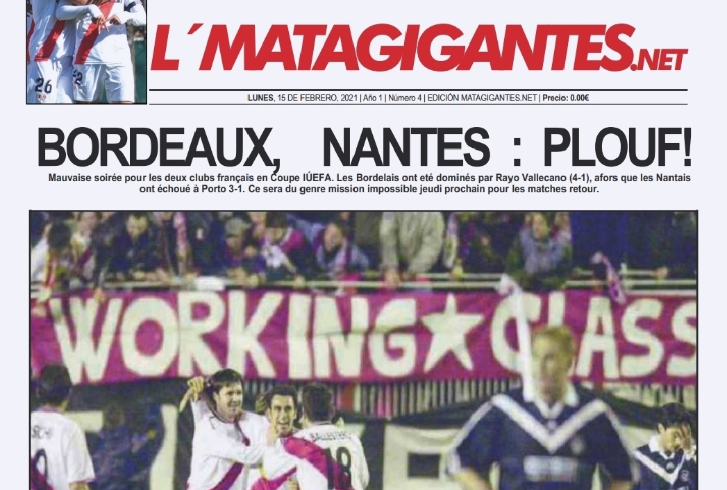 Newspaper Matagiganes nº4 Especial UEFA