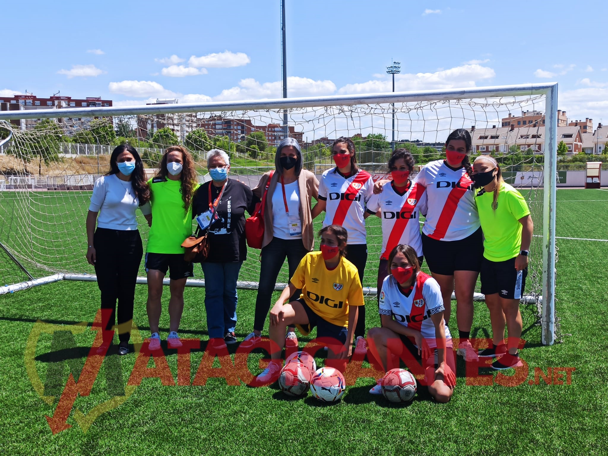 Nace el ‘Fundación Rayo Vallecano DCA Femenino’, primer equipo de fútbol de Madrid para mujeres con discapacidad