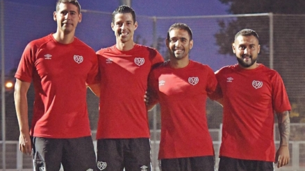 El cuerpo técnico del Rayo Femenino