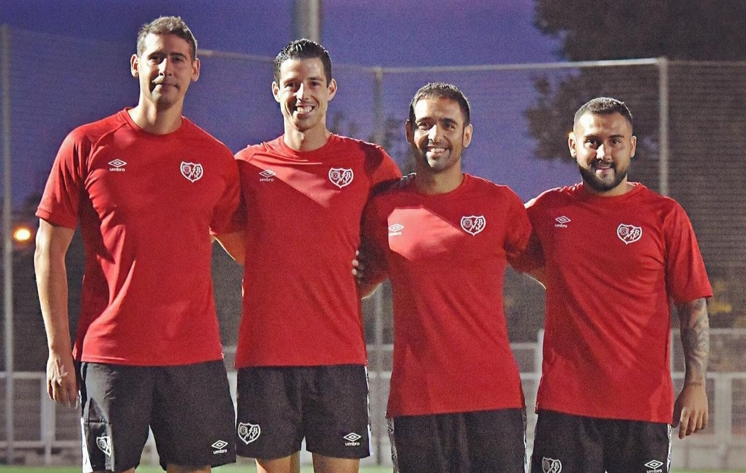 El cuerpo técnico del Rayo Femenino