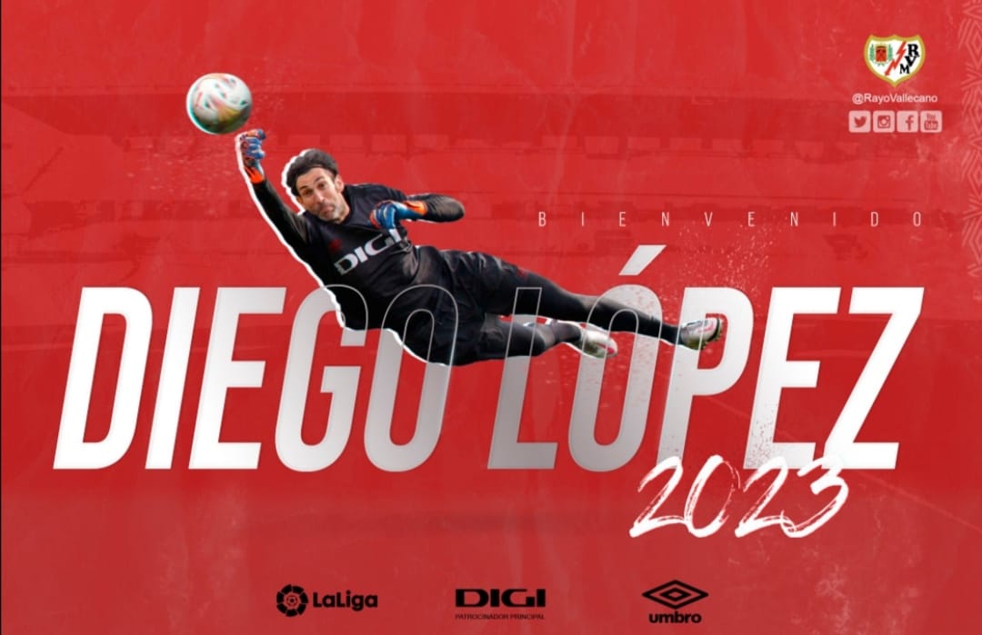 Diego López, nueva incorporación del Rayo