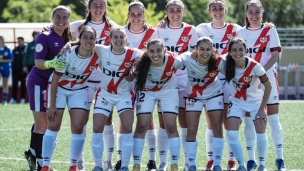 El Rayo Femenino B post Anita Blanco