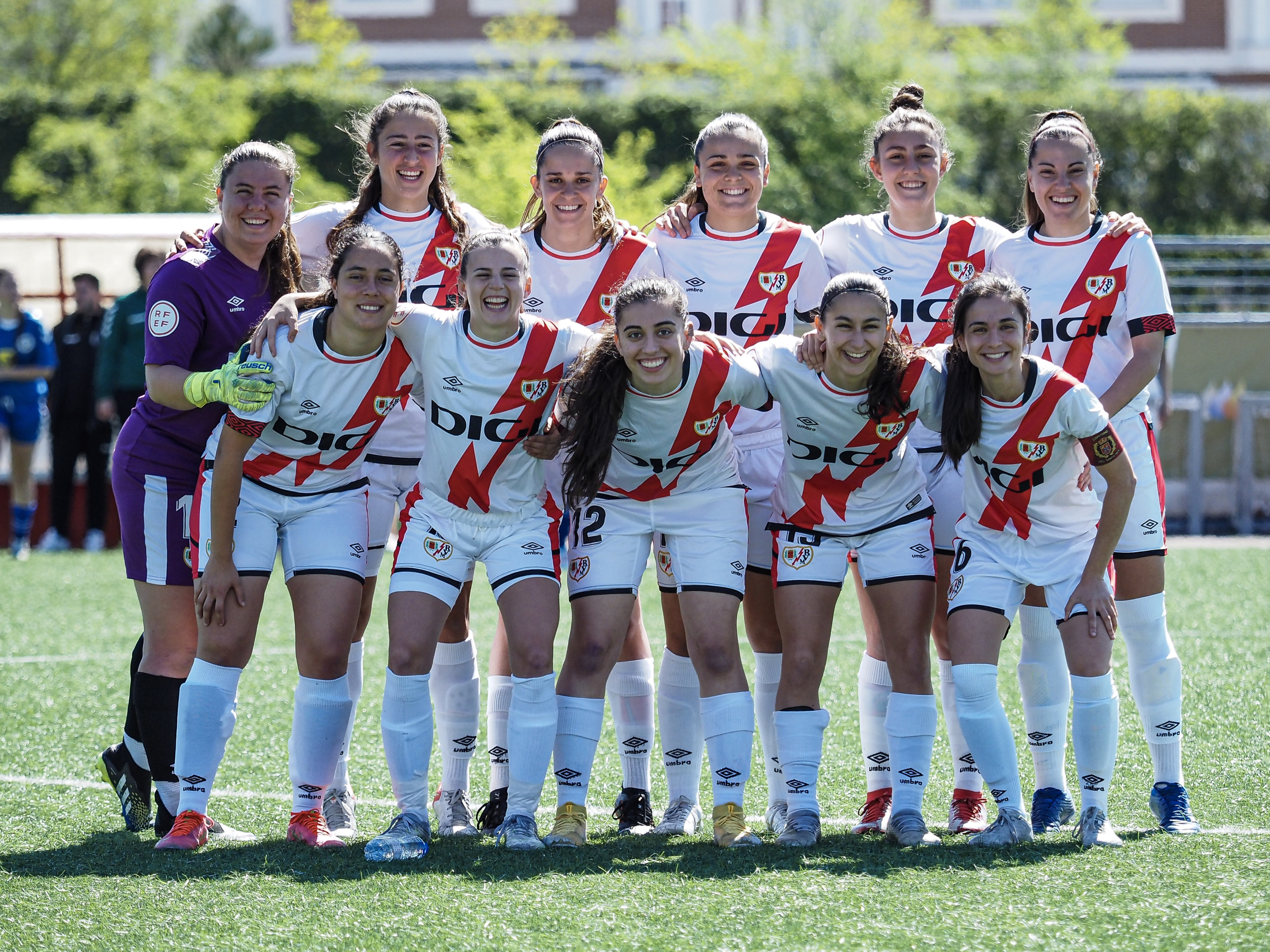 El Rayo Femenino B post Anita Blanco