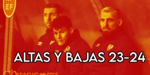 Altas y bajas del primer equipo 2023/24