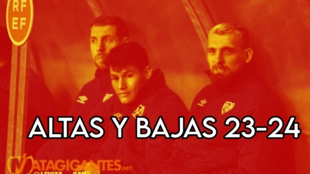 Altas y bajas del primer equipo 2023/24