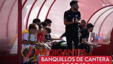 Los banquillos de cantera 25/26